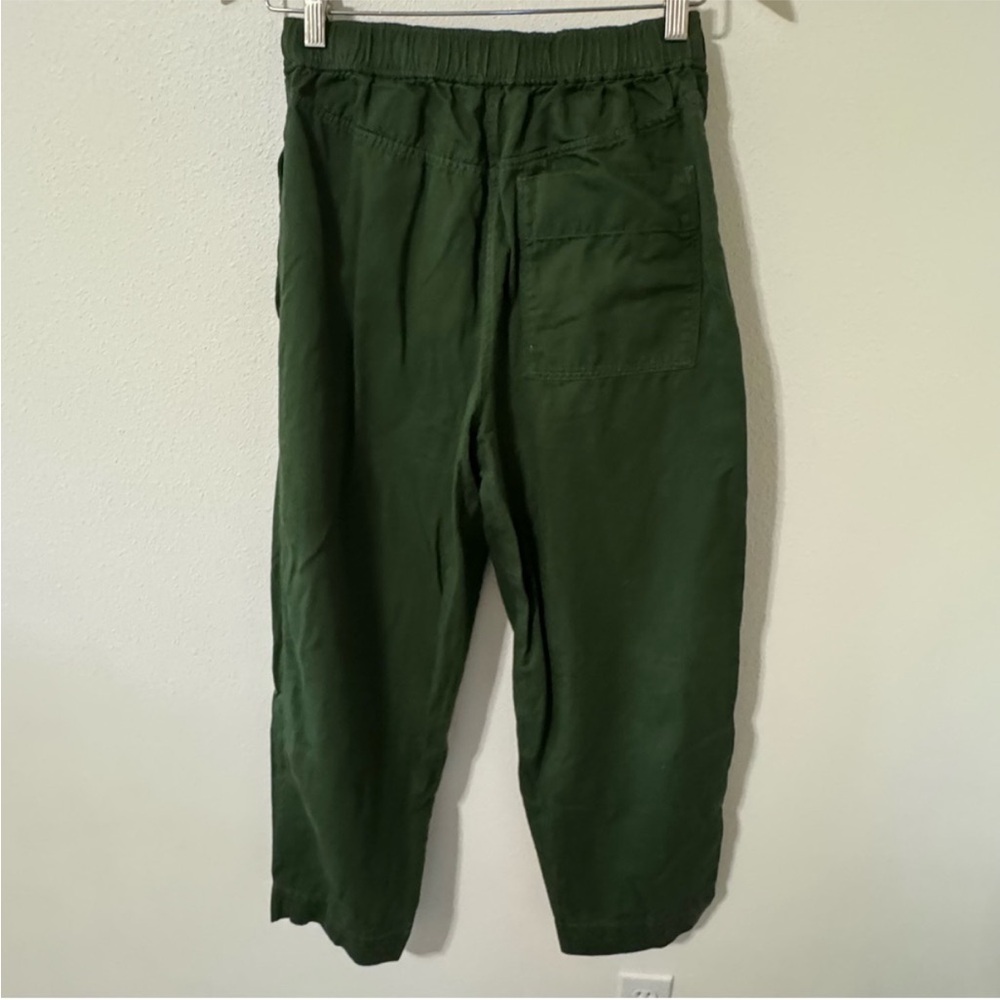 COS linen/cotton barrel pants - Picture 3 of 11